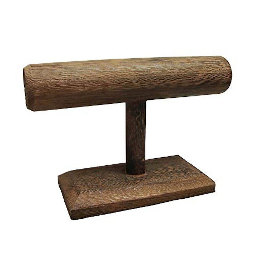 Ikee Wooden T-Bar Watch Holder