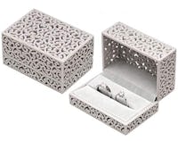 Giftop Velvet Ring Box