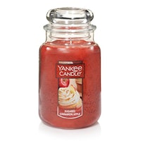 Yankee Candle Large Jar Scented Candle, Sugared Cinnamon Apple