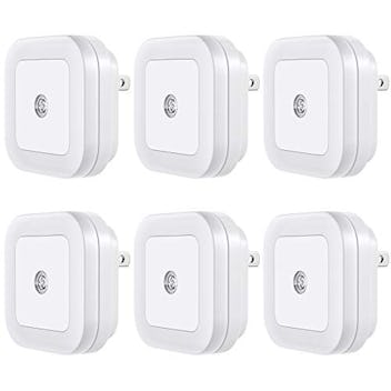 Vont “Lyra” LED Plug-In Night Light, 6-Pack