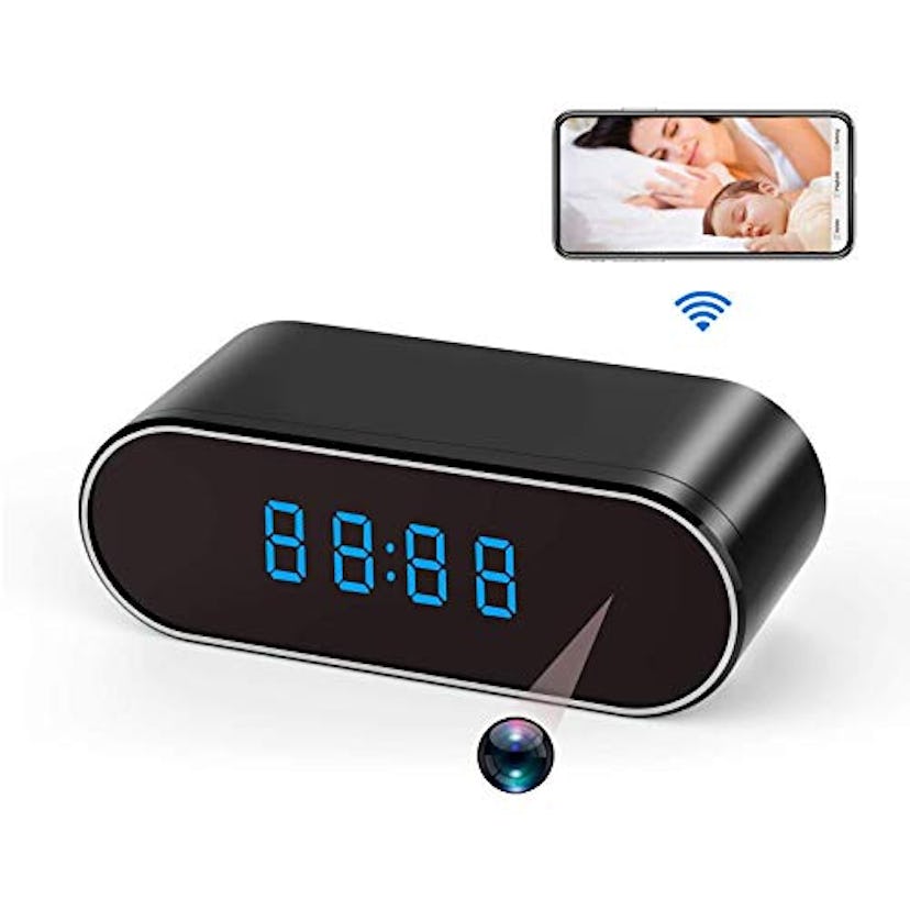 Hidden Spy Camera 1080P Wireless WiFi Clock Camera