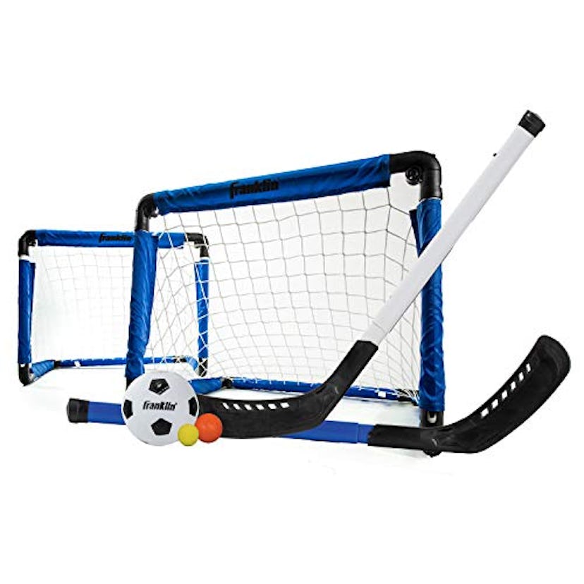 Franklin Sports 3-in-1 Hockey and Soccer Kit