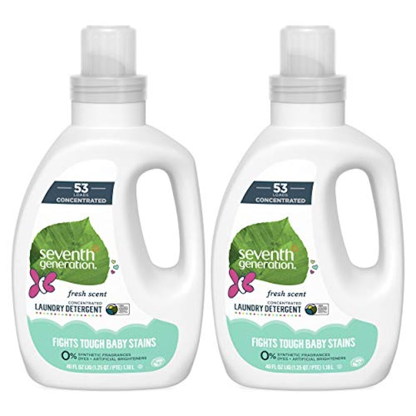 Seventh Generation Concentrated Baby Laundry Detergent (Pack of 2, each 40 Oz. )