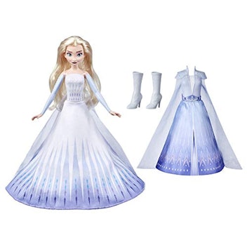 Frozen II Elsa Transformation Doll