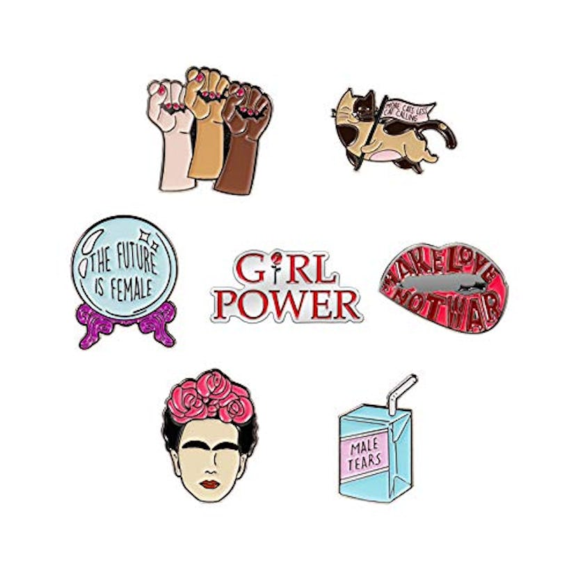 Feminist Enamel Pins