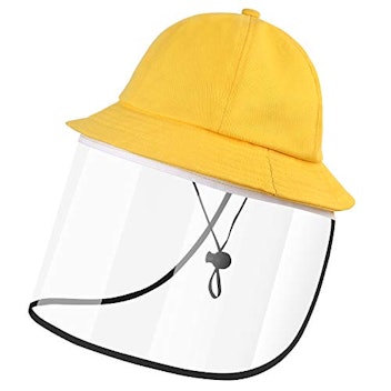 SCIONE Kids Sun Hats with Removable Face Shield