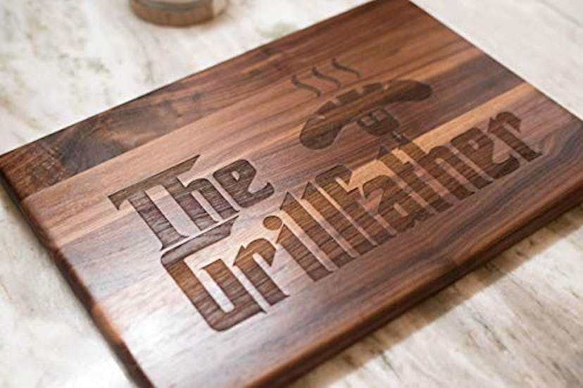 NakedWoodWorks The Grillfather Cutting Board 
