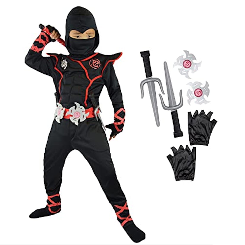 Spooktacular Creations Boys Ninja Deluxe Costume