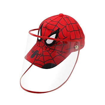 KABAKE Spider-Man Baseball Cap with Detachable Shield