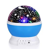 Luckkid Night Light Moon Stars Projector 