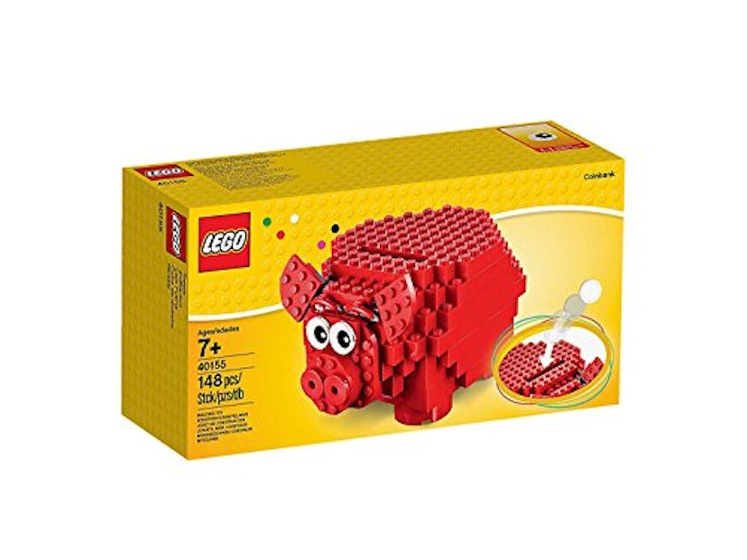 LEGO Pig Coin Bank