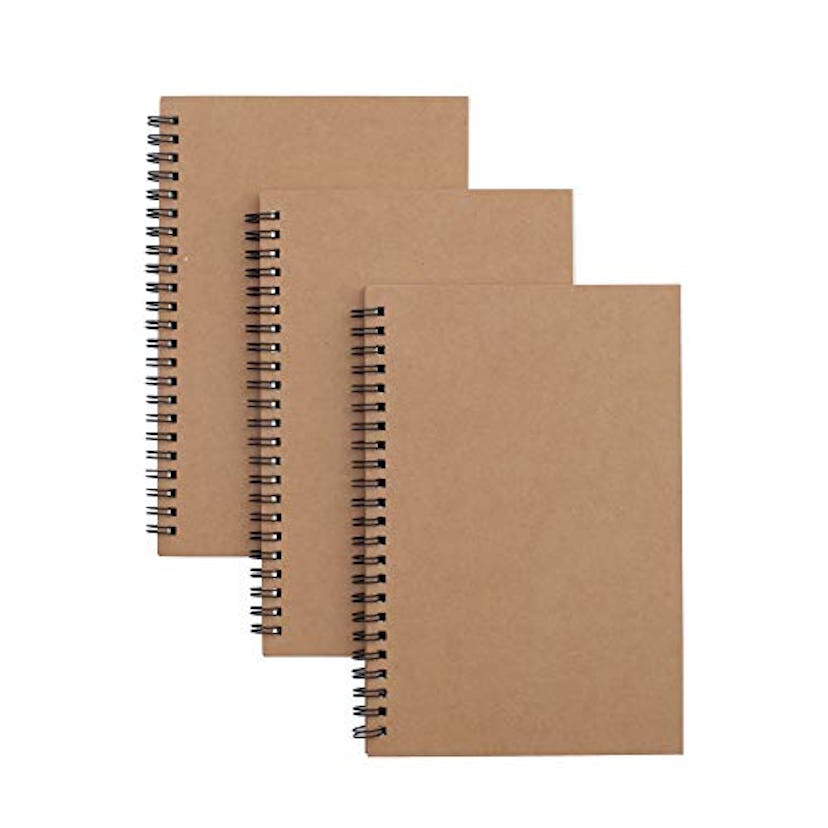 Twone Three-Pack Soft Cover Notebooks - NO INK BLEEDING THROUGH THE PAPER HERE