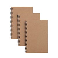 Twone Three-Pack Soft Cover Notebooks - NO INK BLEEDING THROUGH THE PAPER HERE