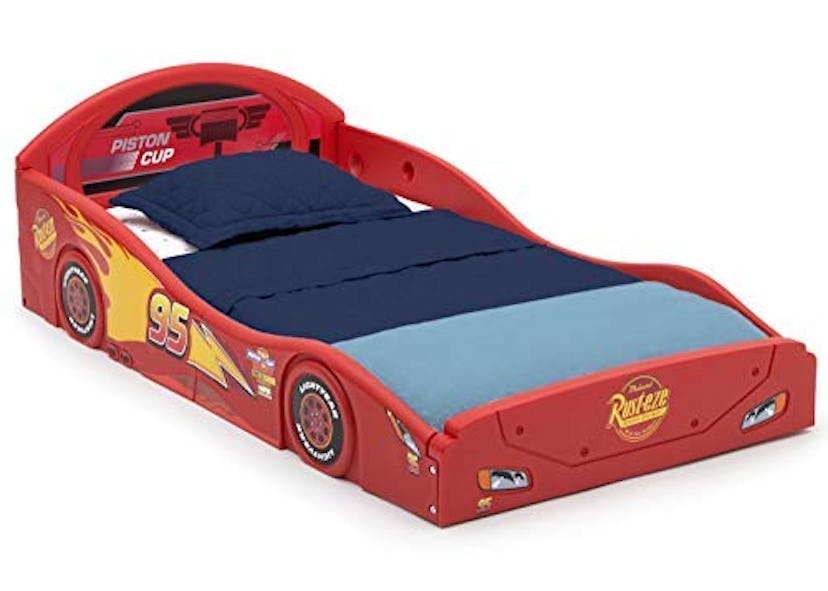 Delta Children Disney® Pixar Lightning McQueen Race Car Bed