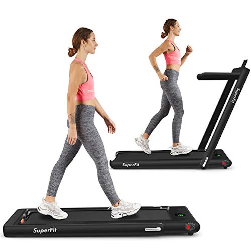 Goplus 2 in 1 Folding Treadmill