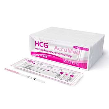 AccuMed At Home Pregnancy Test Strips 25-Count