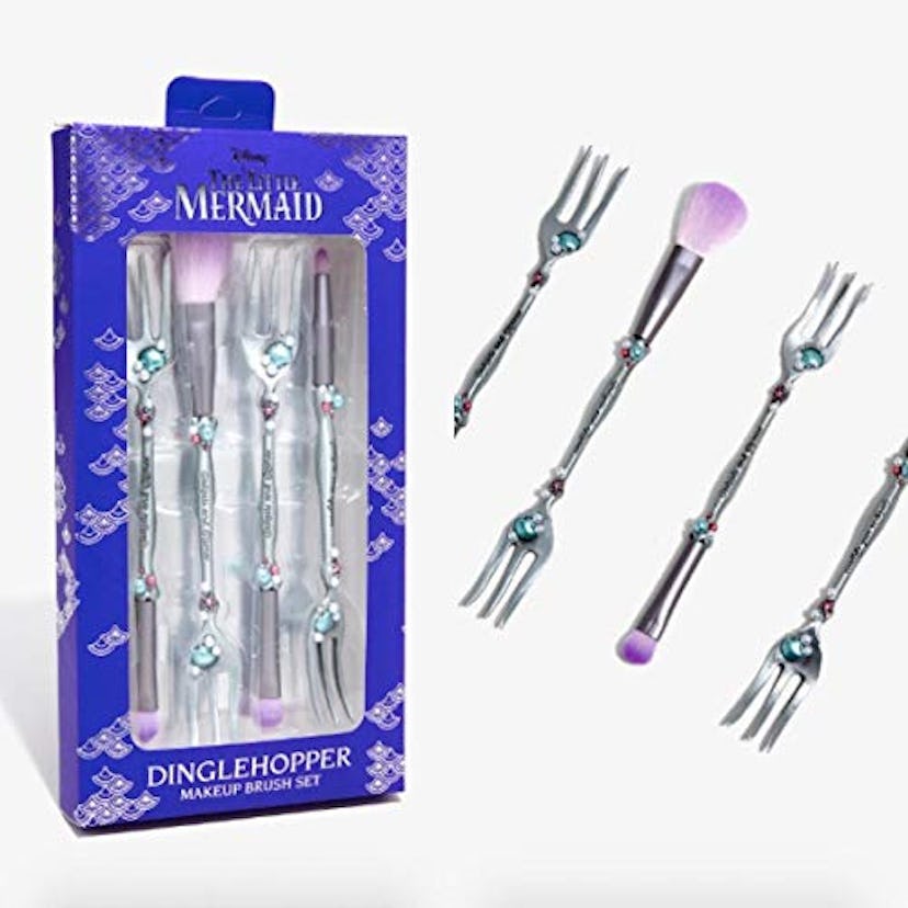 Disney The Little Mermaid Dinglehopper Makeup Brush Set