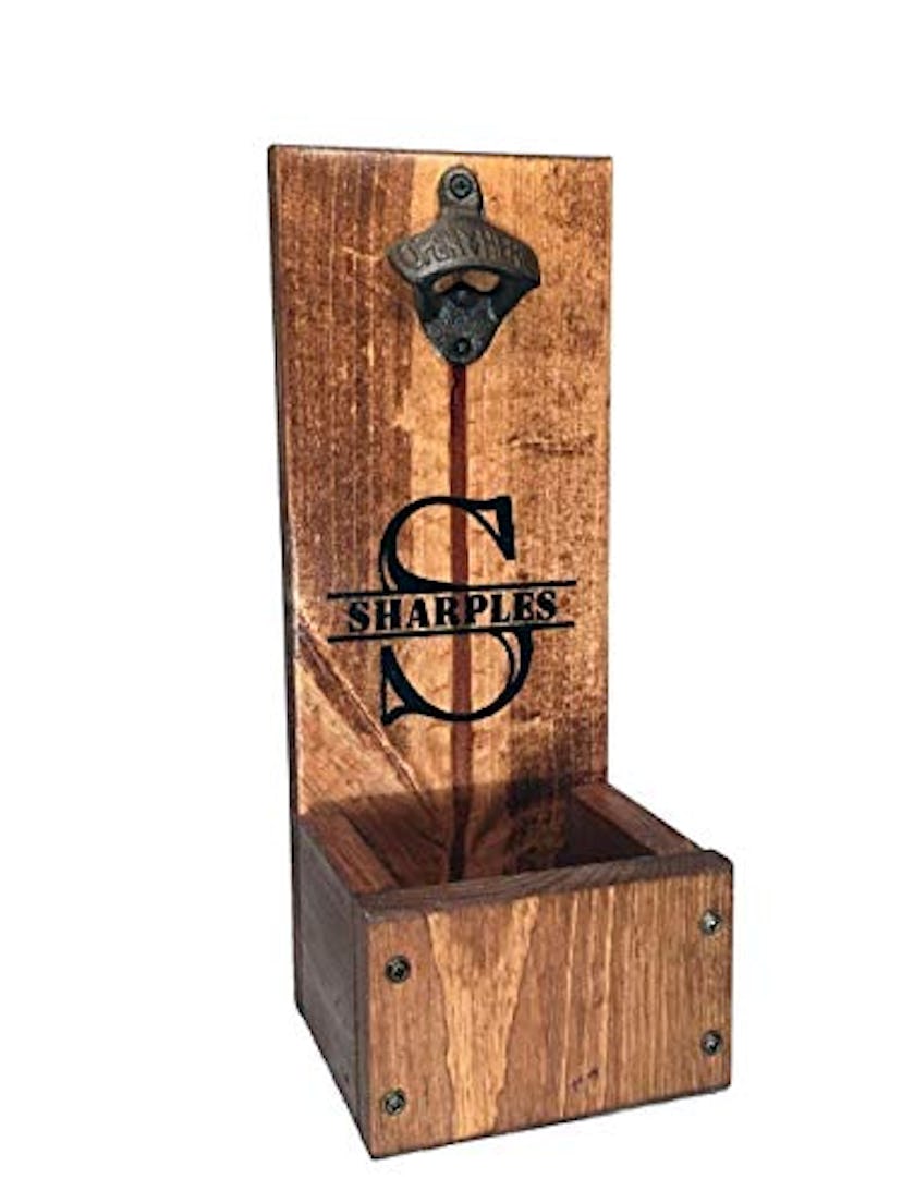 Veteran Crafted Bottle Opener with Cap Catcher