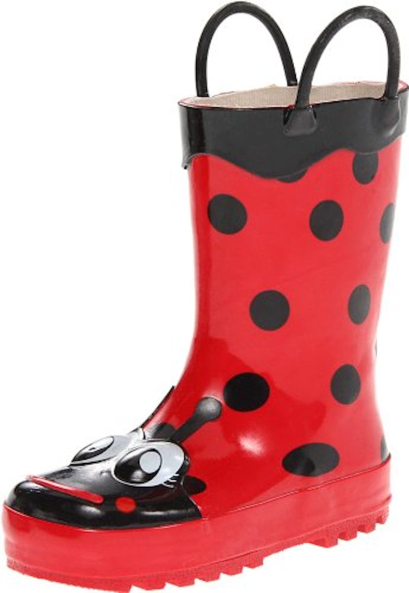 Western Chief Girls' Waterproof Printed Rain Boot