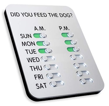 The Original 'Did You Feed The Dog?