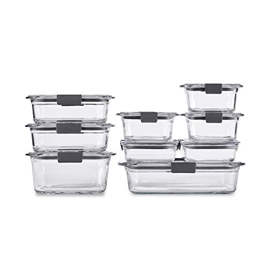 Rubbermaid Brilliance Glass Storage Set