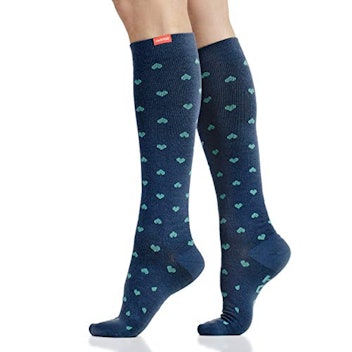 VIM & VIGR Cotton Graduated Compression Sock