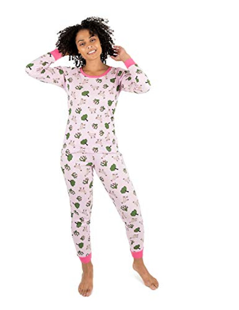 Leveret Women's Llama Pajamas