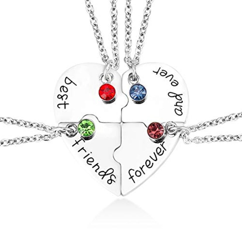 Glimkis Best Friends Forever and Ever BFF Necklaces