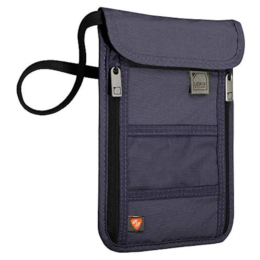 Lewis N. Clark RFID Passport Holder Travel Wallet