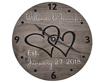 Personalized Wooden Wall Clock