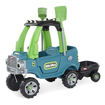 Little Tikes Go Green! Cozy Truck w/ Trailer & Garden Tools