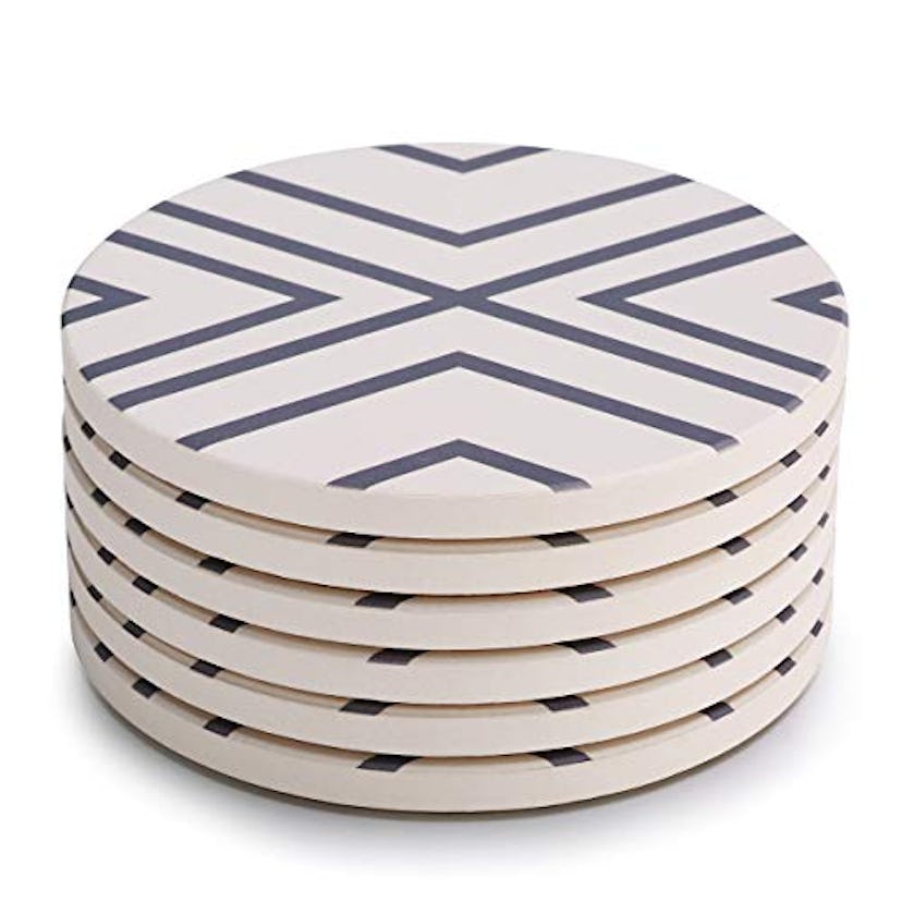 LIFVER Ceramic Drink Coasters