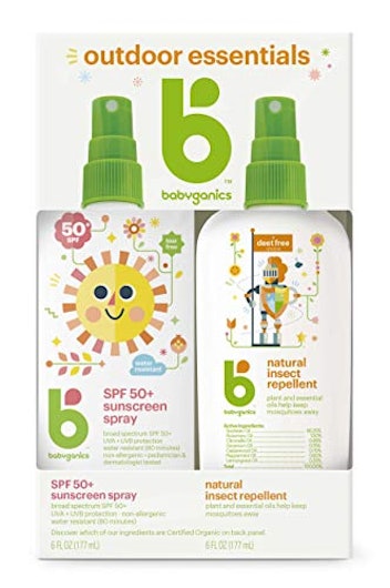 Babyganics Baby Sunscreen Spray 50 SPF and Bug Spray