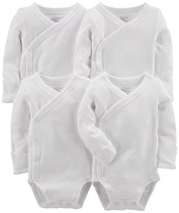 Simple Joys by Carter's Baby 4-Pack Side Snap Bodysuit