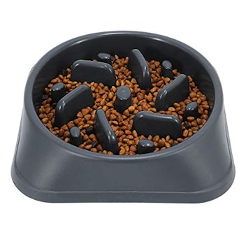 JASGOOD Slow Dog Bowl for Large Dogs,Fun Feeder Dog Bowl,Anti