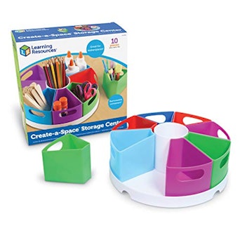 Learning Resources Create-a-Space Storage Center - 9 STORAGE CONTAINERS