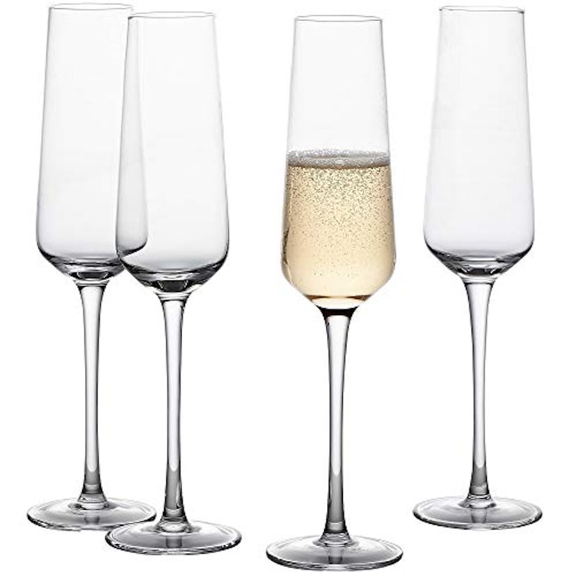 GoodGlassware Champagne Flutes