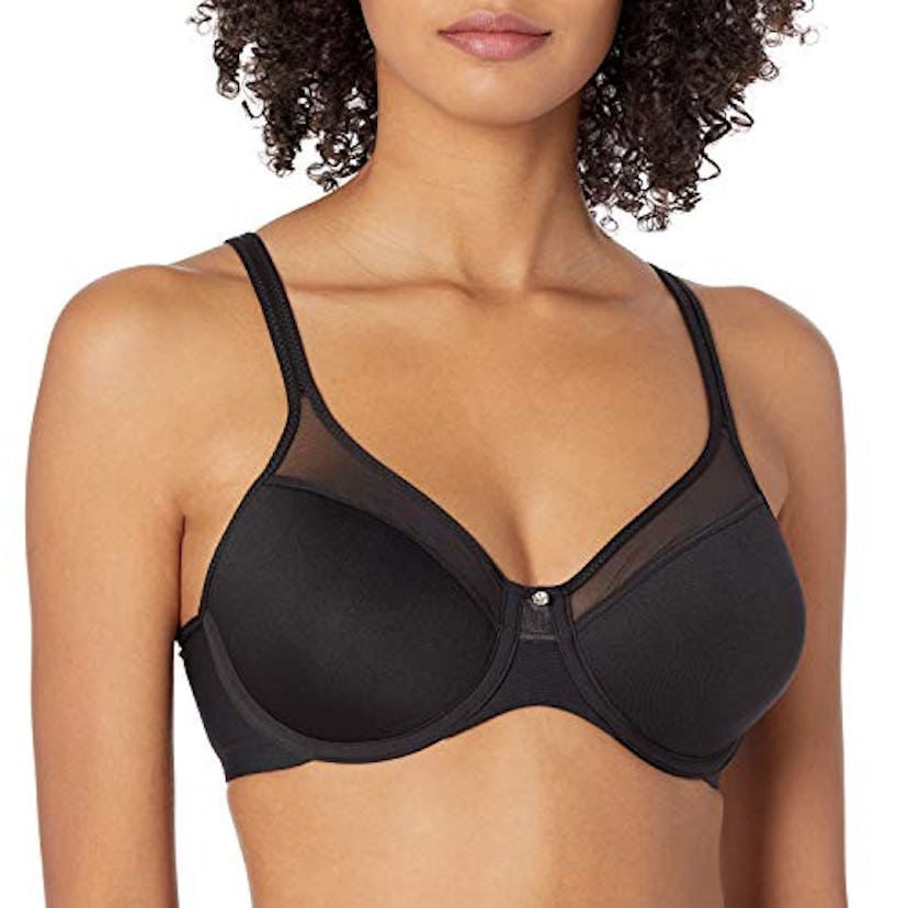 Bali Women's One Smooth U Ultra Light Illusion Neckline Underwire Bra