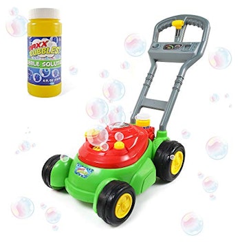 Sunny Days Entertainment Bubble-N-Go Deluxe Toy Bubble Lawn Mower 
