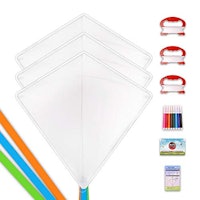 Mint's Colorful Life 3-Pack DIY Kite Kit 