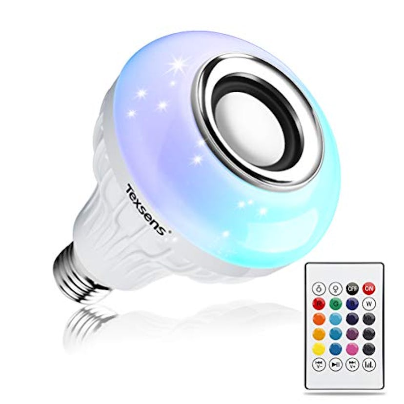 Texsens Bluetooth Speaker LED Light Bulb