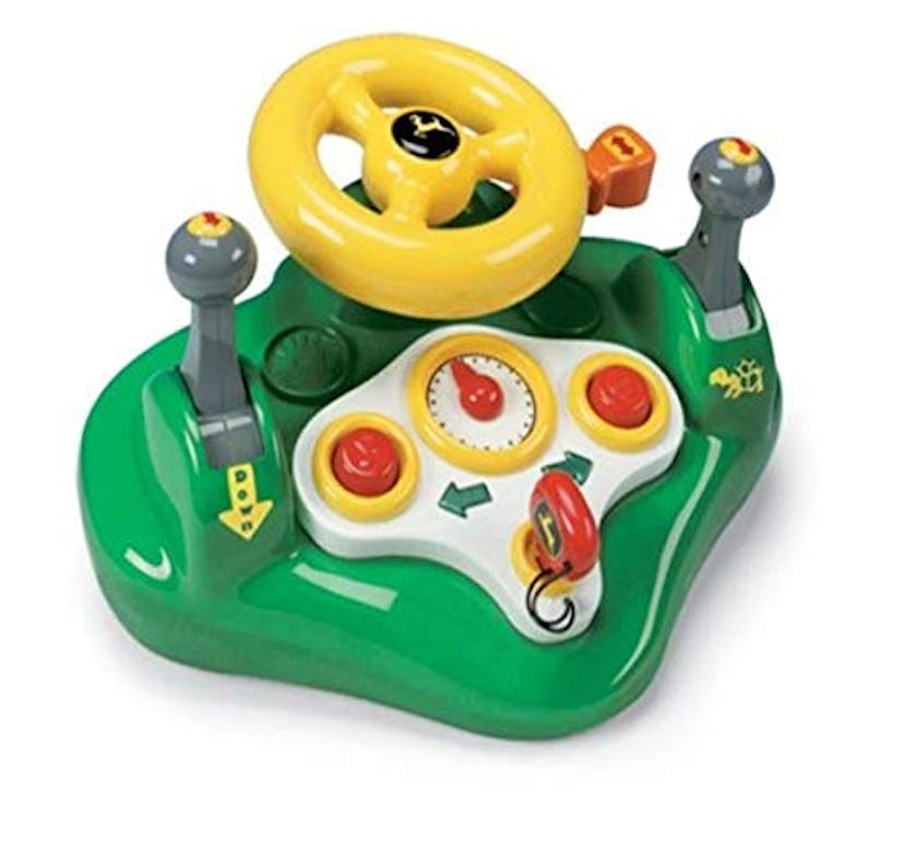 TOMY John Deere Busy Driver Steering Wheel