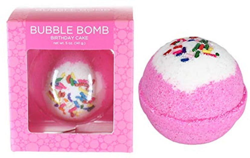 Birthday Cake Bubble Bath Bomb by Two Si...