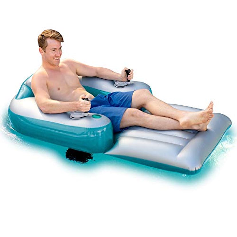 B & D GROUP Motorized Pool Lounger