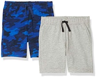 Amazon Brand Jersey Play Shorts 2-Pack