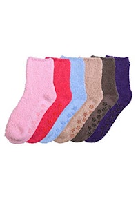 Mamia Cozy Slipper Socks (6-pack)