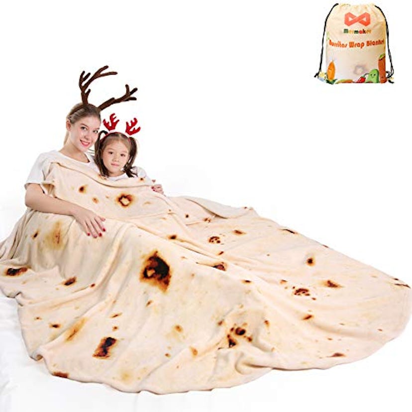 Mermaker Burrito Tortilla Blanket