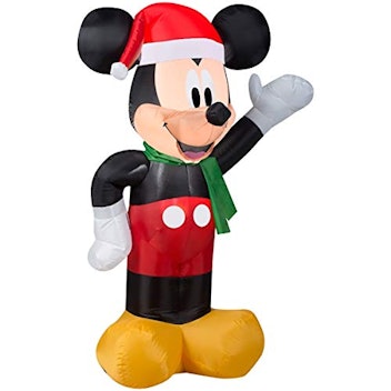 Santa Mickey Inflatable
