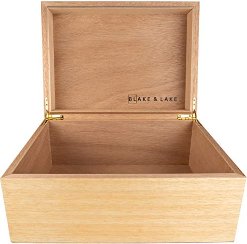 Wood Storage Box