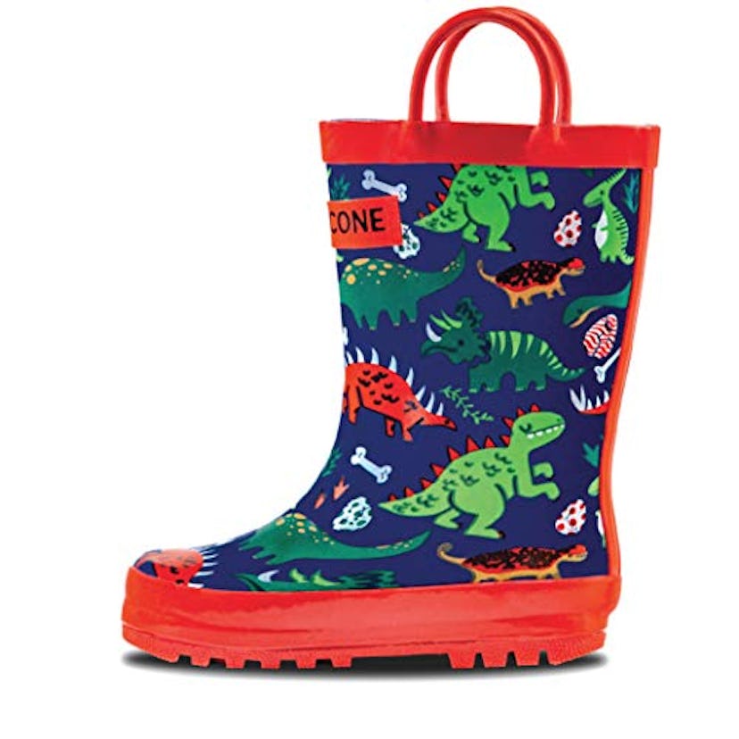 LONECONE  Dinosaur Print Rain Boots